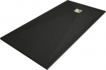 Stačiakampis du&scaron;o padėklas Mexen Stone+ su sifonu, 180 x 90 cm, Black+Gold