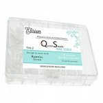 Nagų priauginimo formos Elisium Quick Shape Type2 120 vnt