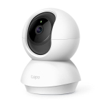 tp-link ip kamera tapo c200, full hd, wifi 2,4 ghz, balta, 360 laipsnių, naktinis matymas, privatus režimas, mov.detektorius