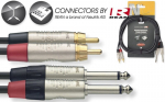Stagg NTC6PCMR, Aux 6.3 mm/RCA, 6 m