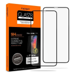 Grūdintas stiklas Glas.TR Slim (2 vnt.) iPhone X / XS / 11 PRO - Spigen - Juodas