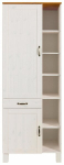 Spintelė Notio Living Dennis 60, balta/ruda