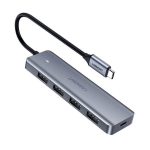 USB-C &scaron;akotuvas, pilkas