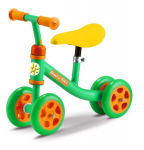 Paspirtukas Bimbo Bike su balneliu, žalias/geltonas