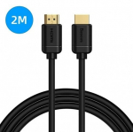 Kabelis Baseus HDMI 2.0 4K 60 Hz 3D HDR 18 Gbps,&nbsp;2 m 60576-uniw