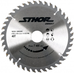 Sthor diskinis pjūklas 184x40x30mm, karbido dantys