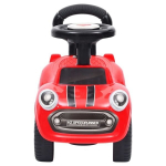Paspiriamas vaiki&scaron;kas automobilis, raudonos spalvos