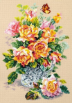Siuvinėjimo rinkinys Magic Needle "Tea Roses" 100-021