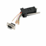 Modulinis adapteris DB9 į RJ45 - STARTECH - Moteri&scaron;kas/Moteri&scaron;kas - Juodas - RS232/RS422/RS485