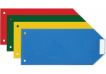 Plastikiniai skirtukai, EconoMix, 240x105mm, 160mkr, plastikiniai, 4 sp., 100vnt.