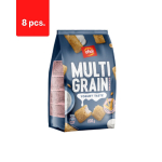 Daugiagrūdis užkandis OHO, su jogurto skonio įdaru, 150g x 8 vnt. pakuotė