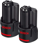 Baterijų komplektas Bosch 1600A00X7D, 2&times; GBA 12V 3,0Ah Li-ion