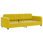 Sofa-lova vidaXL, 100x200 cm, geltona