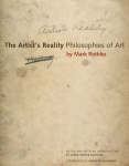 Artist's Reality: Philosophies of Art 2nd Revised edition