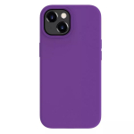 &bdquo;Evelatus Apple iPhone 15 Premium&ldquo; mink&scaron;tas silikoninis dėklas, tamsiai violetinis