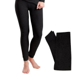 Termo kelnės moterims Thermohose 11106, juodos, L