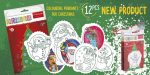 Spalvinami kalėdų eglutės žaisliukai