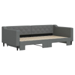 Sofa-lova vidaXL, 100x200 cm, pilka