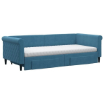 Sofa-lova vidaXL, 90x200 cm, mėlyna