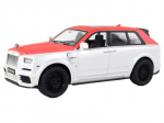 Nuotoliniu būdu valdomas automobilis Bvliiman Lean Toys, baltas/raudonas, 26x10,5x10 cm