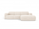 De&scaron;ininė sofa Windsor & Co Lola, 250x170x72 cm, smėlinė