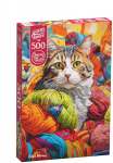 Dėlionė CherryPazzi Feline Whimsy 500 d.