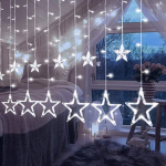 LED žvaigždių girlianda, 120 LED, 2,2 m