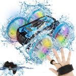 Nuotoliniu valdomas automobilis Amphibio Stunt
