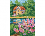 Siuvinėjimo kryželiu rinkinys, RTO, 12,5x17,5 cm, C353
