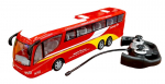 Radijo bangomis valdomas autobusas, raudonas