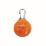 LED antkaklio pakabukas, oranžinis