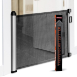 Laiptų apsauginiai varteliai Barrangers premium, 0-120cm, juodi