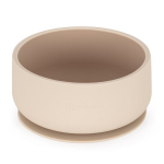 Kūdikio silikoninis dubenėlis Petite&Mars, 6m+, Beige
