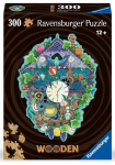 Dėlionė su laikrodžiu Ravensburge Cuckoo Clock, 300 d.