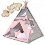 Vaikų žaidimų namelis Fluxar home Igloo rožinis
