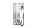 Durų polietileno užuolanka su uždarymo sistema 220x120cm