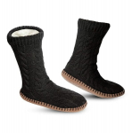 Neslystančios kojinės-&scaron;lepetės unisex Cotlig, juodos