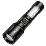 Taktinis įkraunamas žibintuvėlis 260lm 5W LED + SMD VA0181 VAYOX