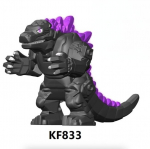 Konstruktorius King Kong vs Godzilla figūrėlė HeroBricks, 9cm