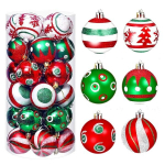 Eglutės žaisliukai, plastikiniai, 6 cm, 30 vnt.