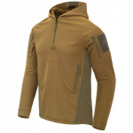 Džemperis vyrams Helikon-Tex Range Hoodie TopCool, rudas/žalias
