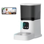 Automatinė &scaron;ėrykla katėms ir &scaron;unimis su kamera Tech Zone, 6 L