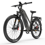 Elektrinis dviratis Lankeleisi MX600 Pro 27.5'', pilkas