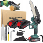 Akumuliatorinis grandininis genėjimo pjūklas XMaster XM-SAW-6IN 1000W