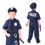 Vaiki&scaron;kas kostiumas Policininkas, mėlynas