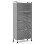 Indauja Costway, 60x32x154 cm, pilka