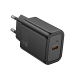 &bdquo;Hoco N60 Gentle&ldquo; vieno prievado PD20W įkroviklis (ES), juodas