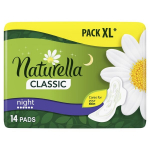 Higieniniai paketai Naturella Night, 14 vnt