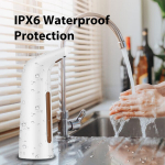 Bathroom accessories,Automatic soap dispenser, touch-free, automatic liquid soap dispenser, waterproof sensor soap dispenser,white