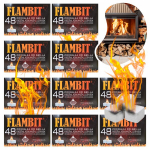 Parafino kubeliai Flambit, 480 vnt.